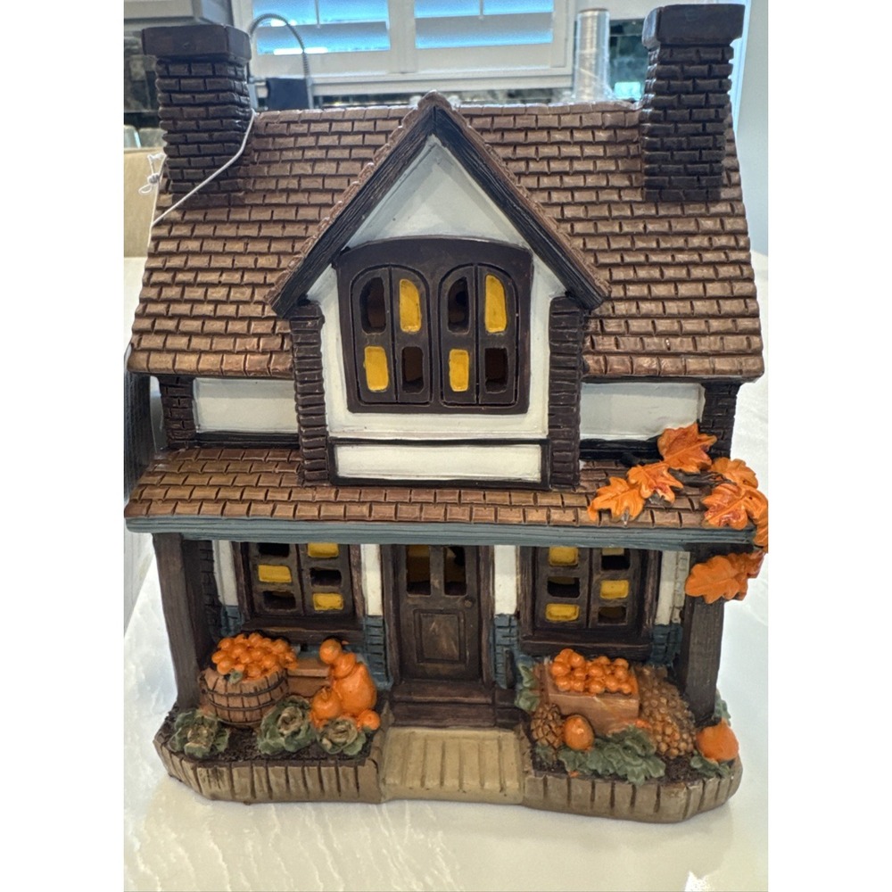 Hobby Lobby Cozy Fall Light Up Cottage House 7.5in Tall